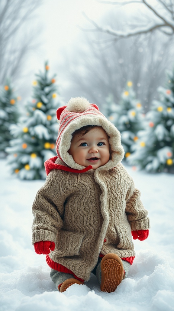 15 Creative Christmas Baby Announcement Ideas