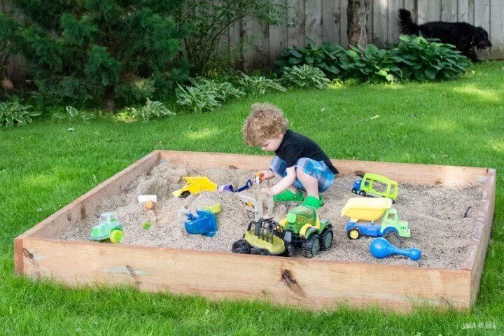 How to Build a DIY Sandbox Kids Will Actually Use