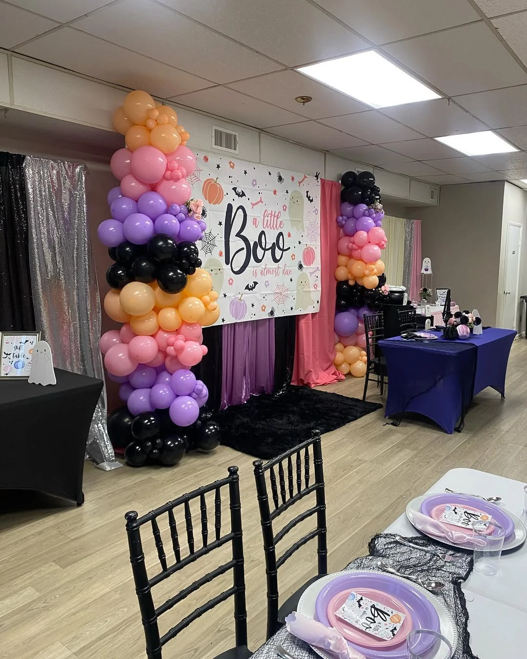 Light up BABY letter display for a little boo baby shower