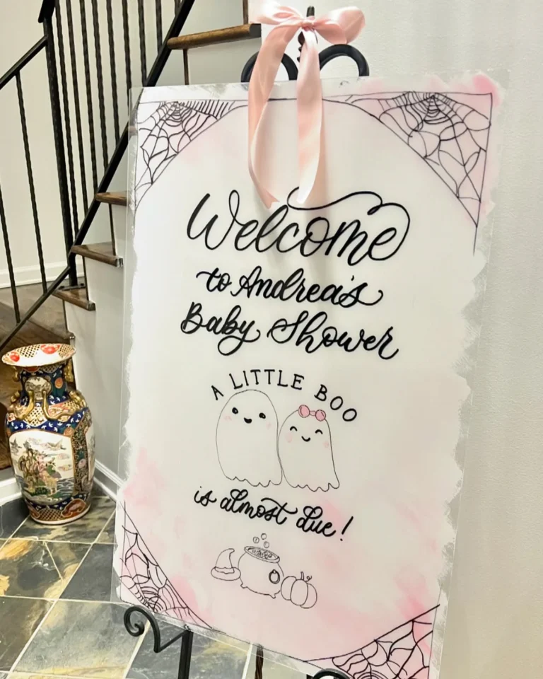 21 A Little Boo Is Due Baby Shower Ideas for a Cute Halloween Celebration