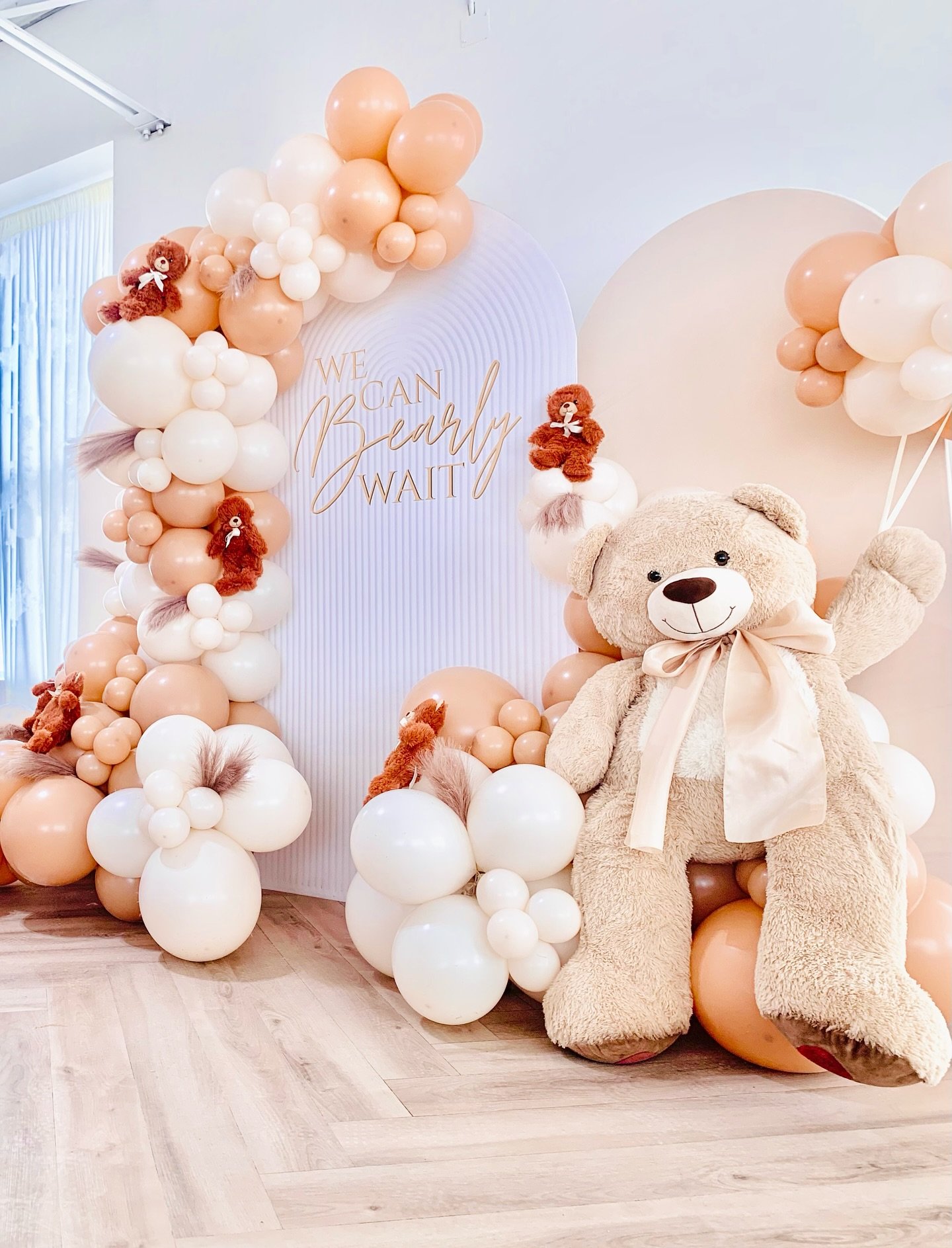 White and Gold Outdoor Entrance Arch