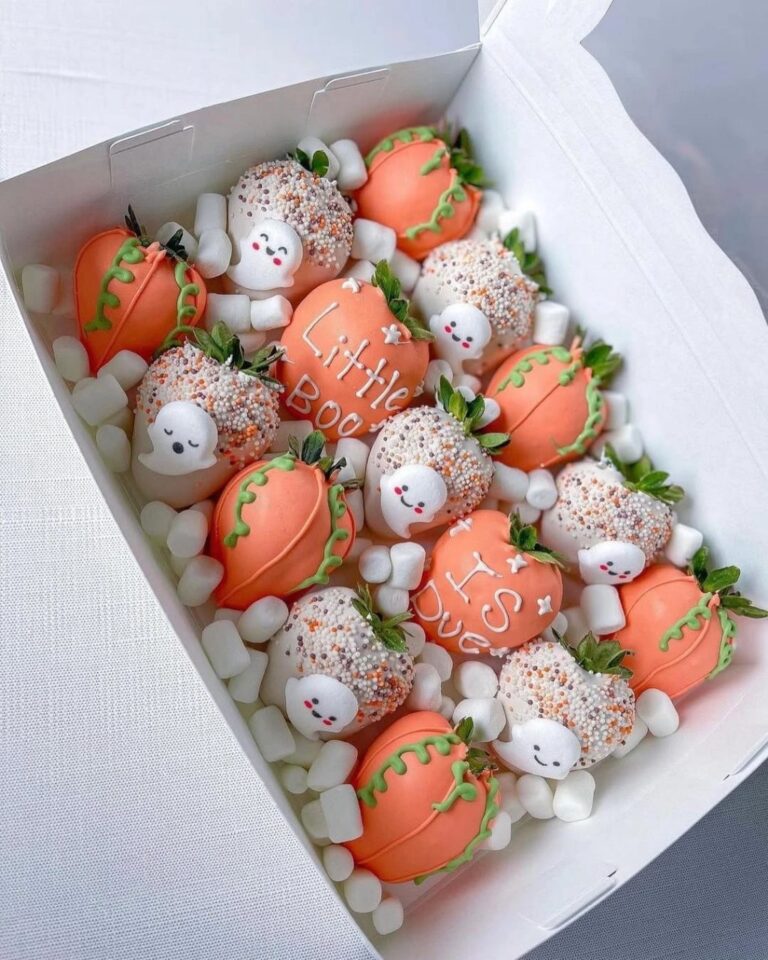 22 Cute “A Little Boo is Almost Due” Baby Shower Food Ideas