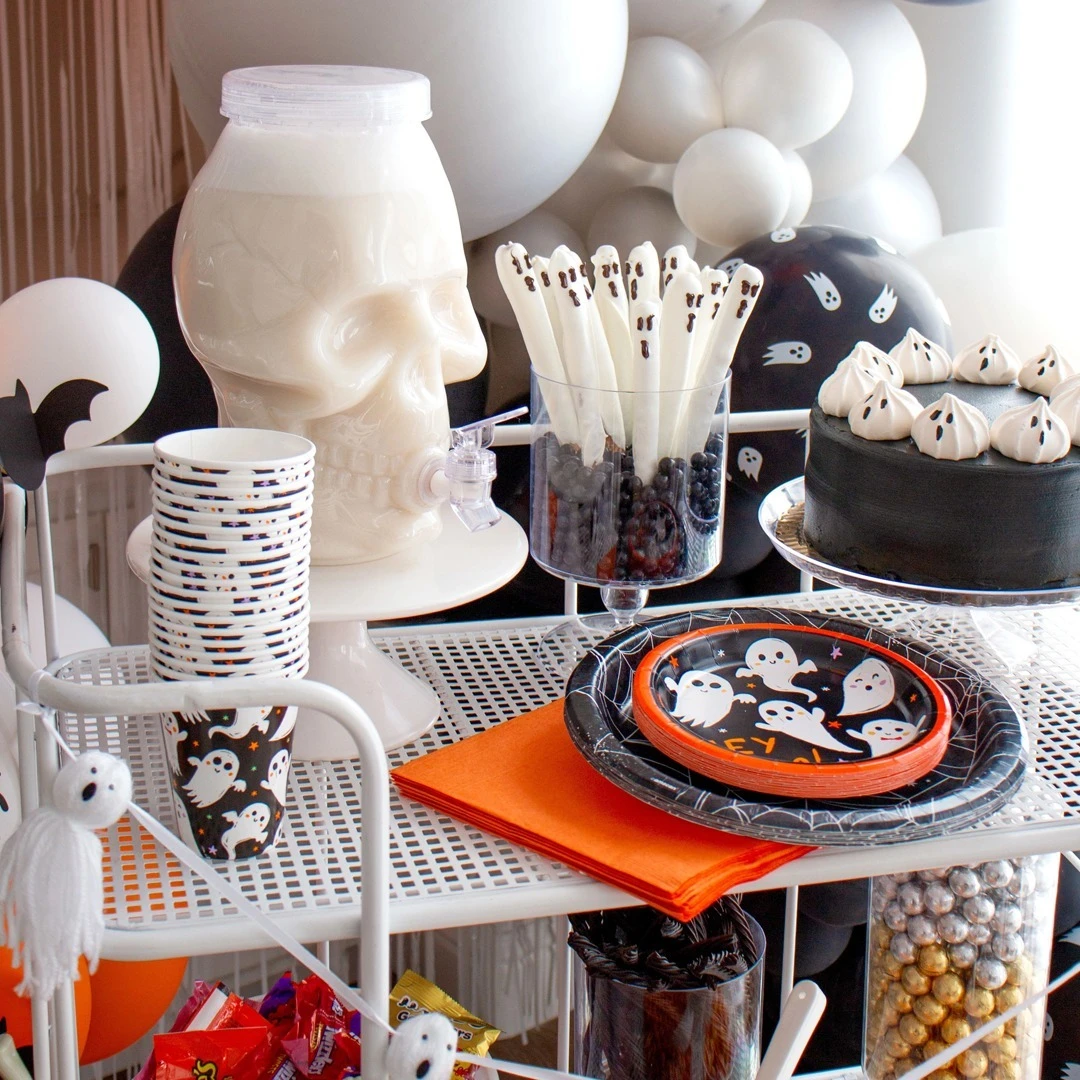 Ghost Theme Bar Cart Refreshment Station