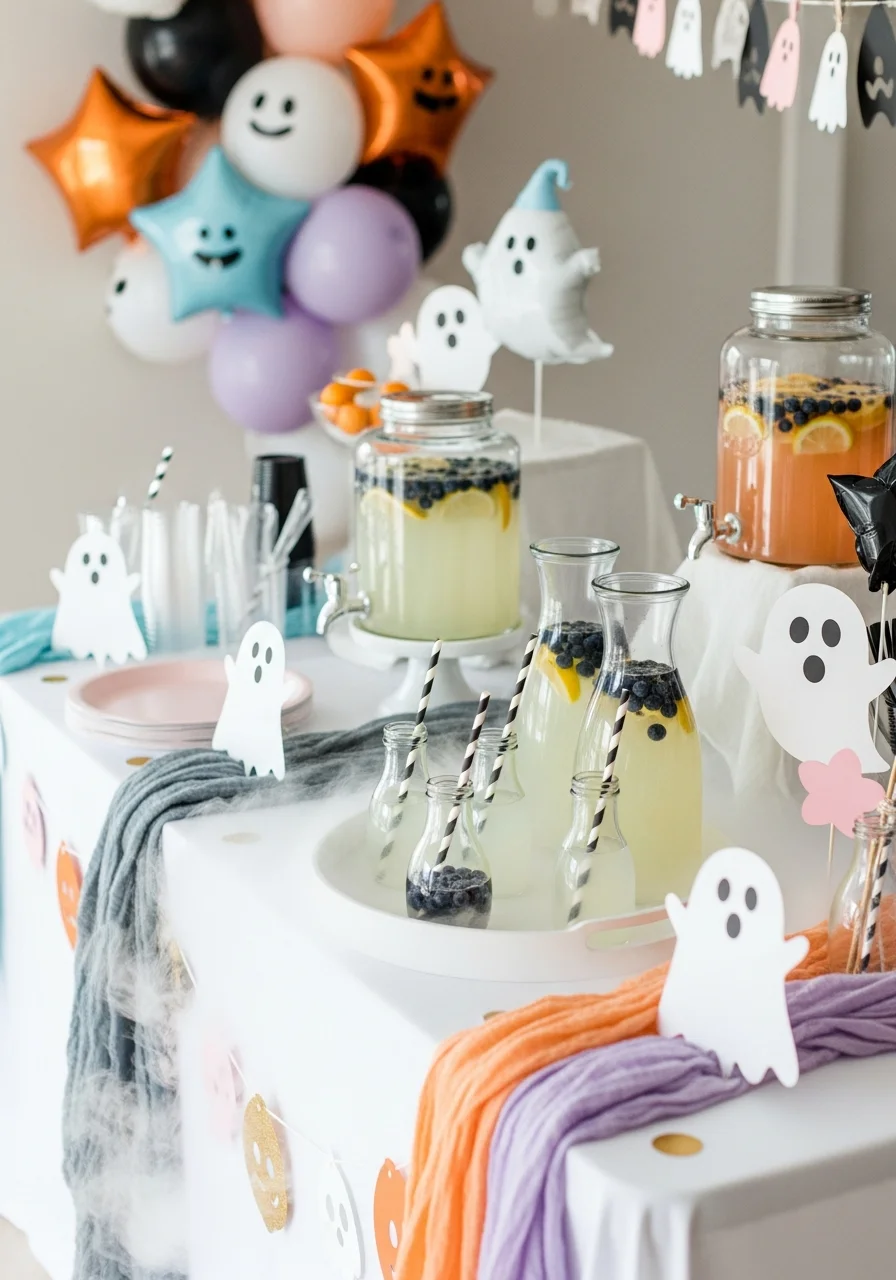 Ghost Beverage Station and Lemonade Dispenser