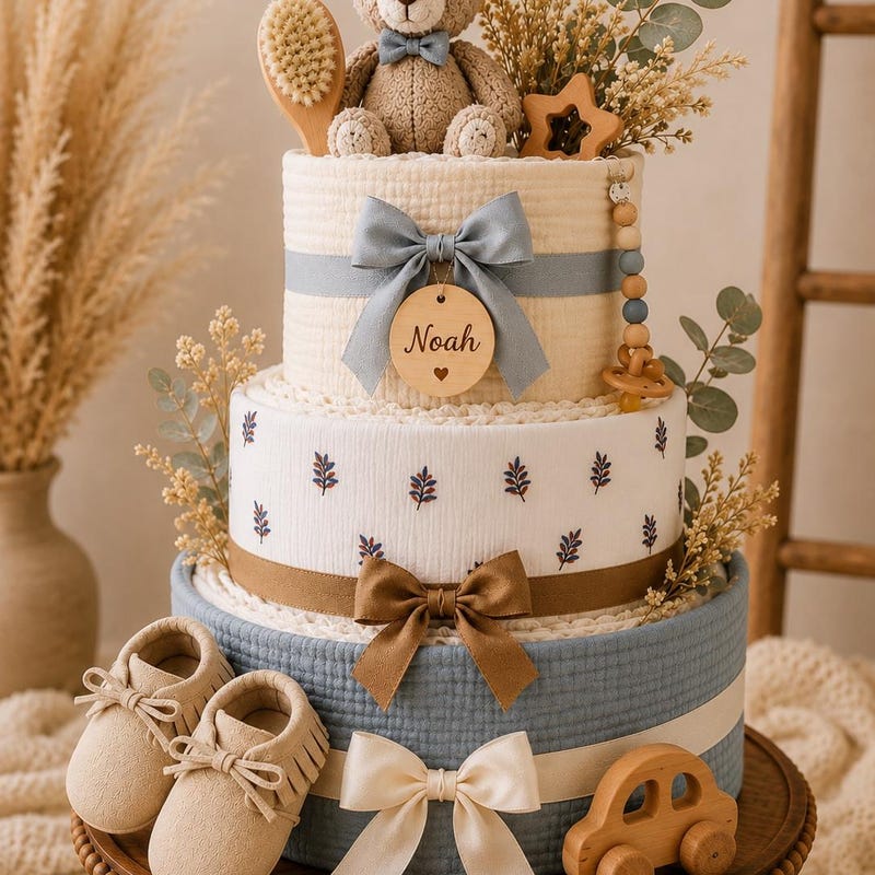 Balloon Arch Noah Wood Crate
