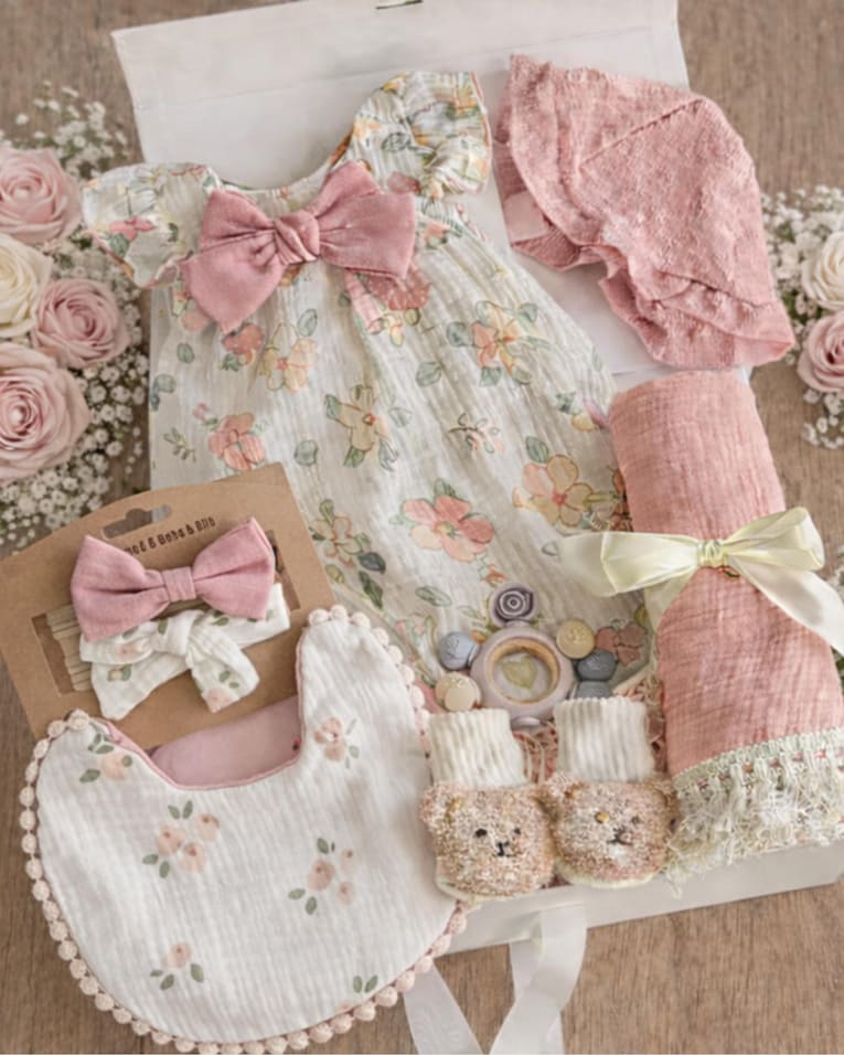 Royal Crown Pink Baby Care Caddy