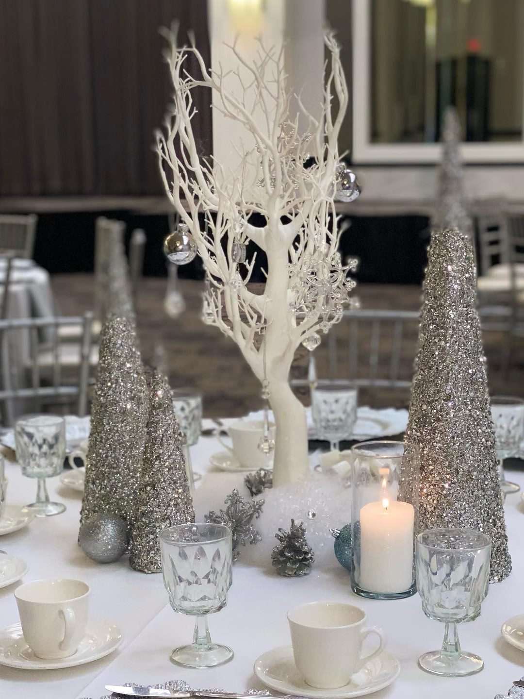 Floating Cloud Table Centerpiece