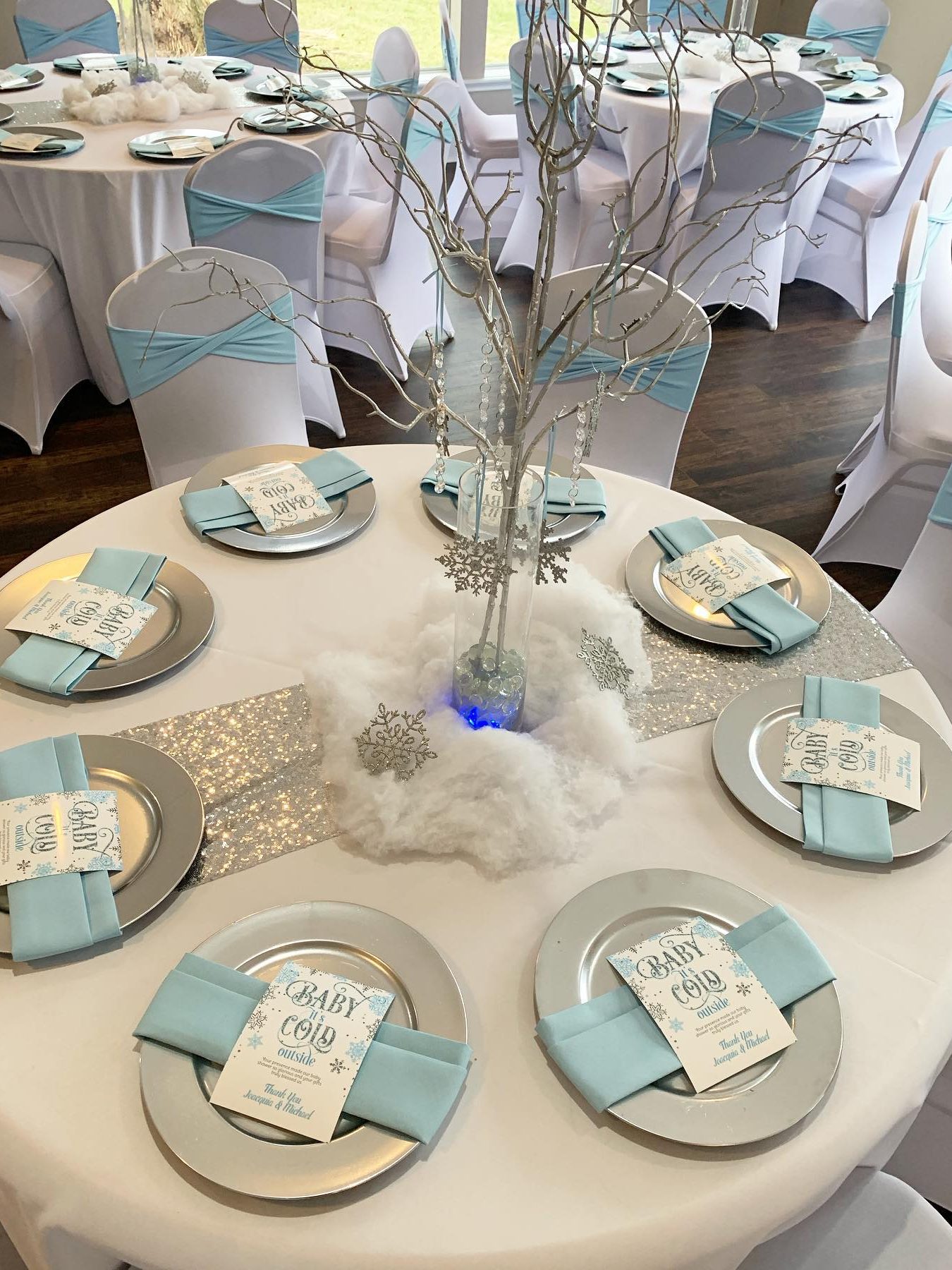 Event Room Centerpiece Array