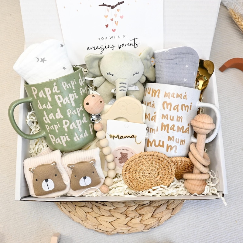 New Parents Coffee Mug Gift Set