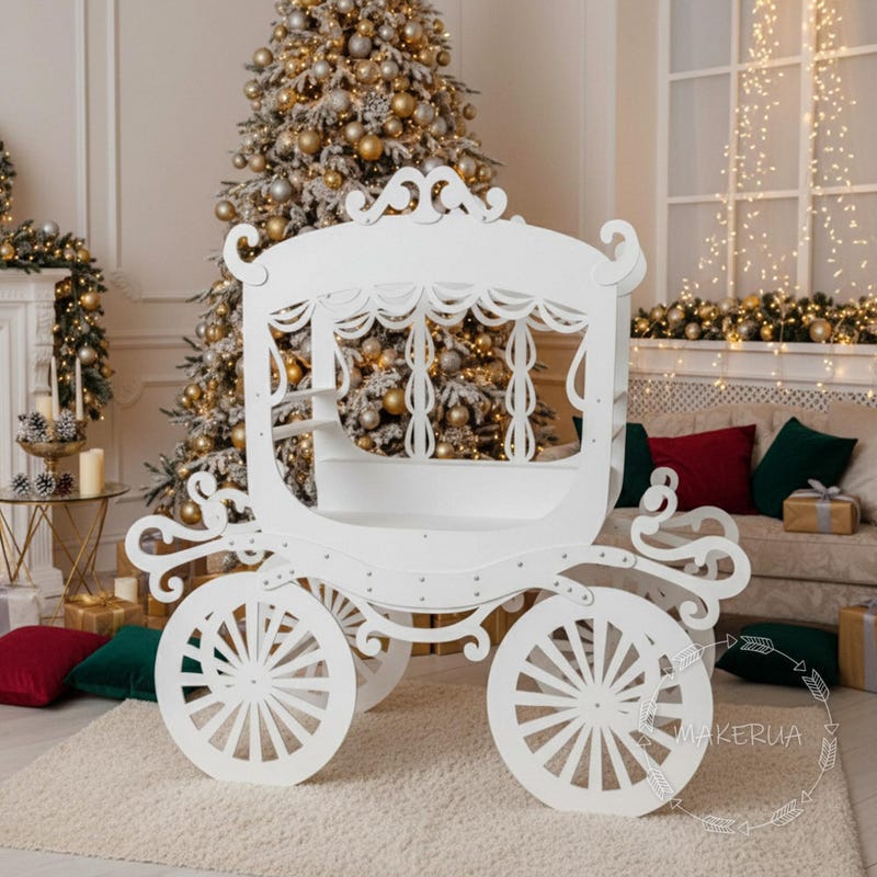 Princess Carriage Display Stand