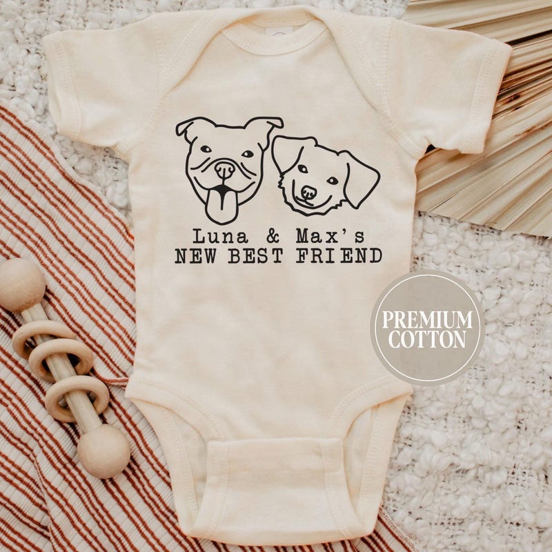 Dog Illustrated Pet Best Friend Onesie