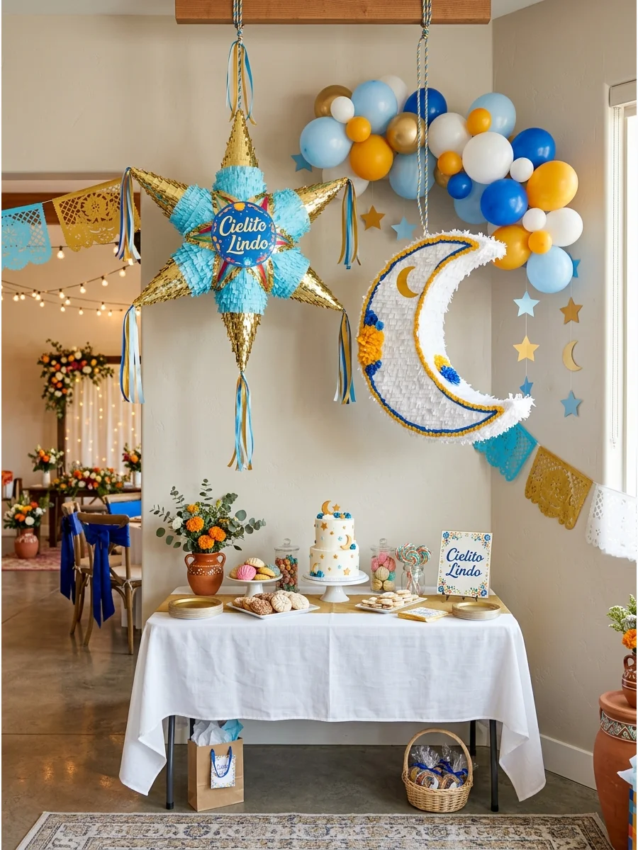 Celestial Dessert Table Display