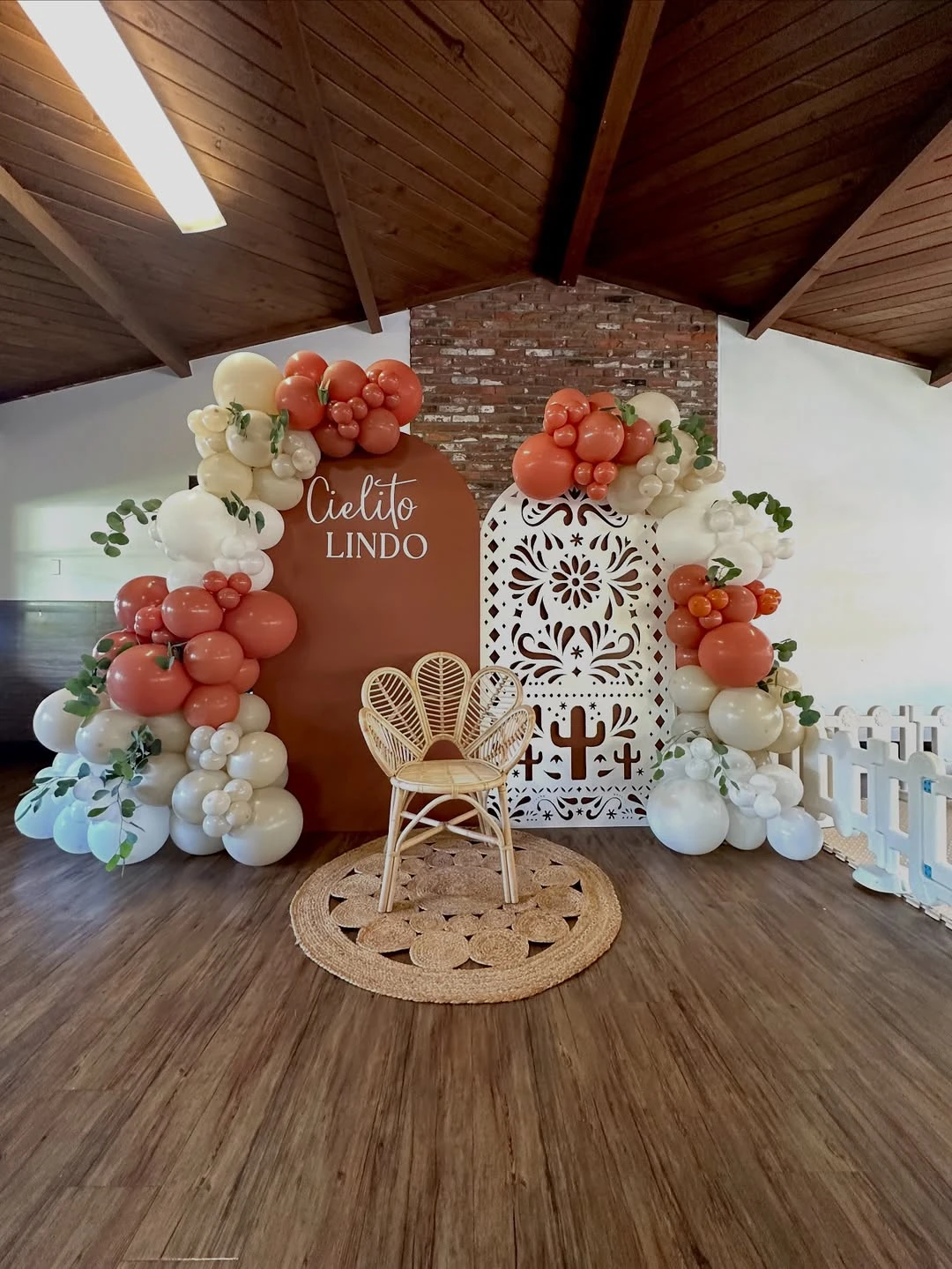 Terracotta Lounge Photo Wall