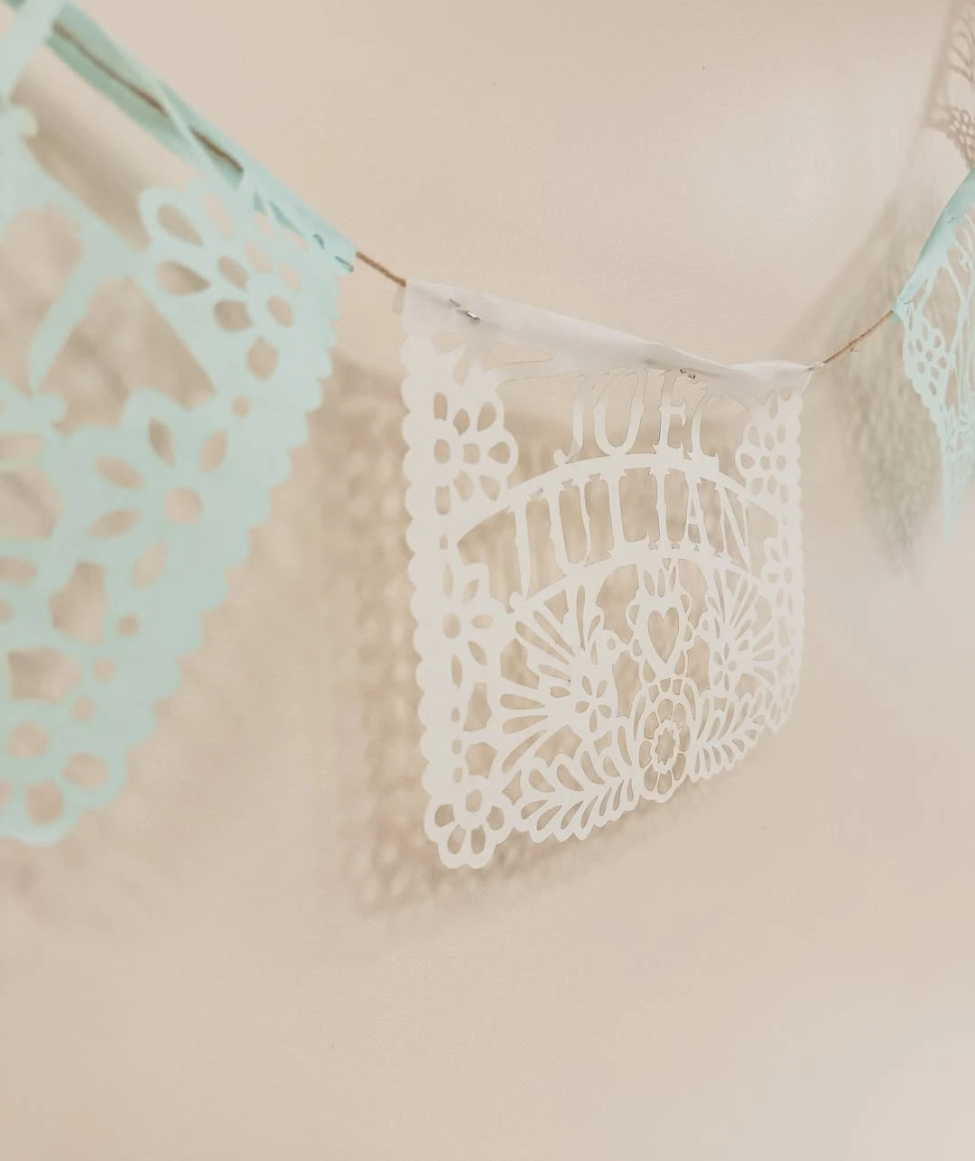 Delicate Cutout Paper Garland