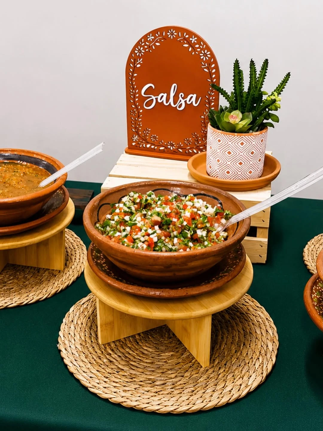 Fresh Salsa Bar Display