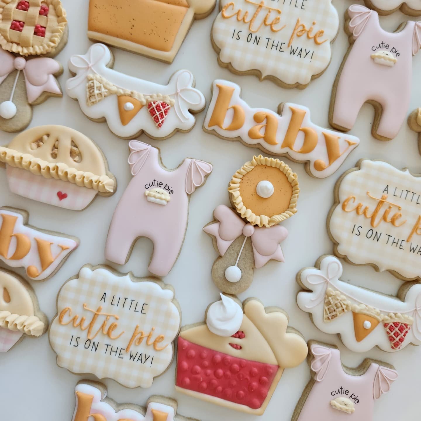 Pastel Cutie Pie Sugar Cookies