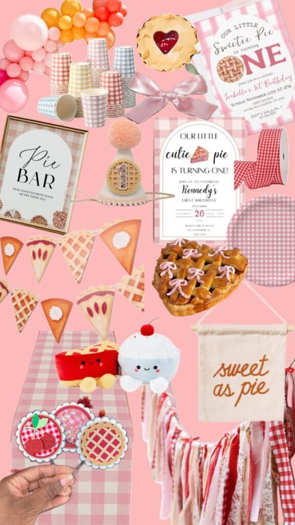 Cutie Pie Party Inspiration Board