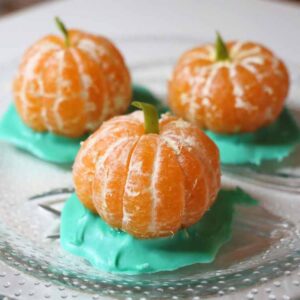 Clementine Chocolate Pumpkins