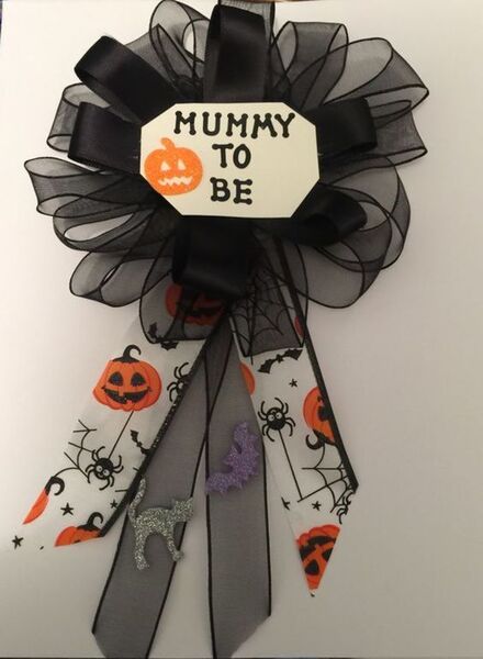 Mummy To Be Corsage Badge