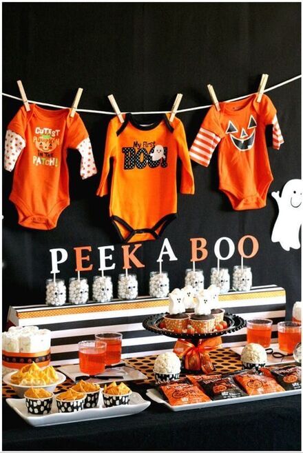 Peek-A-Boo Dessert Table