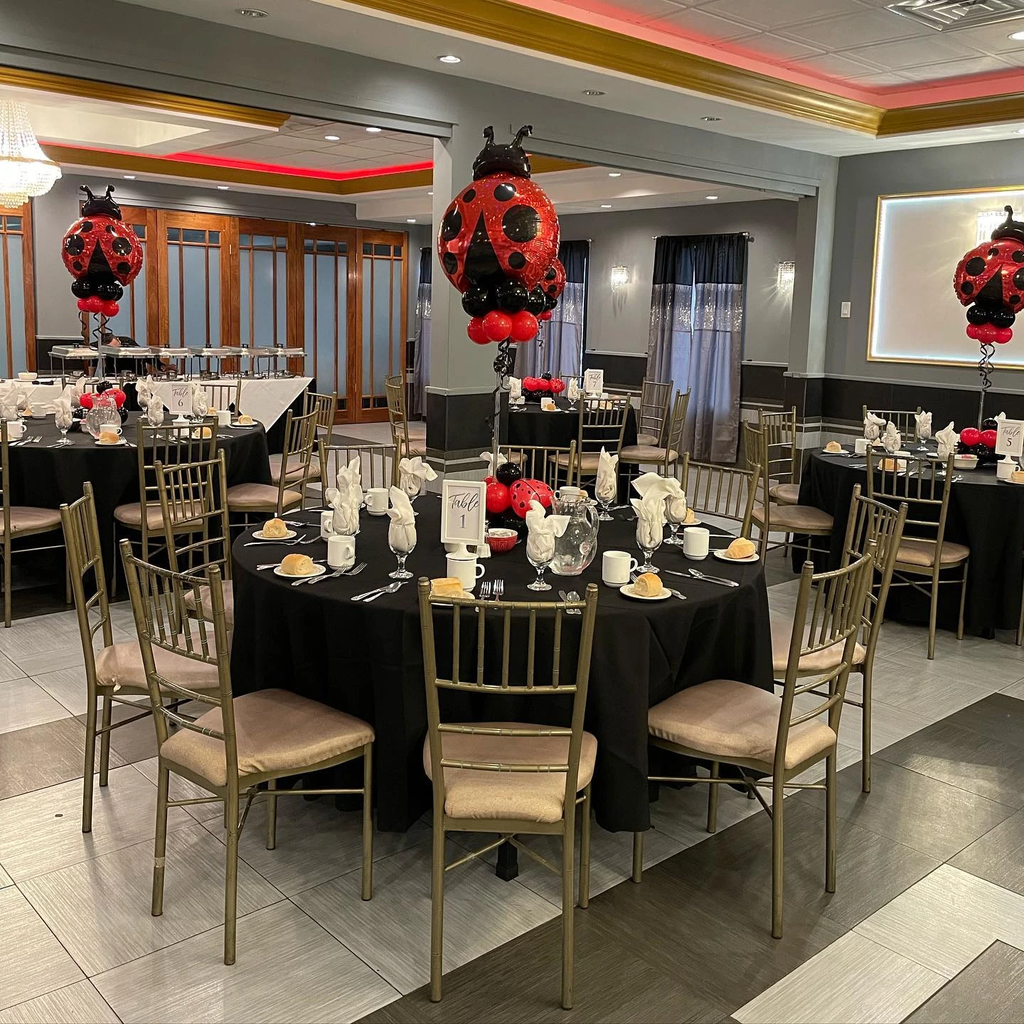 Ladybug Table Centerpieces