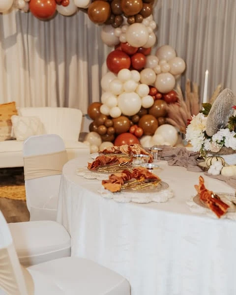 Warm Table Setting