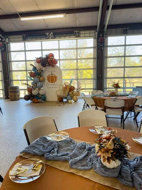 Spacious Venue Backdrop