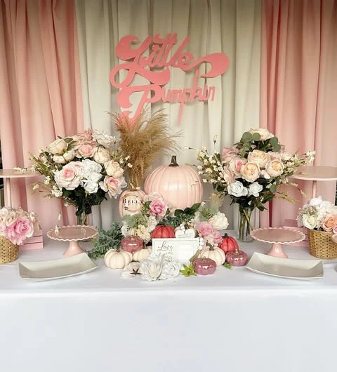 Pastel Pink Dessert Table