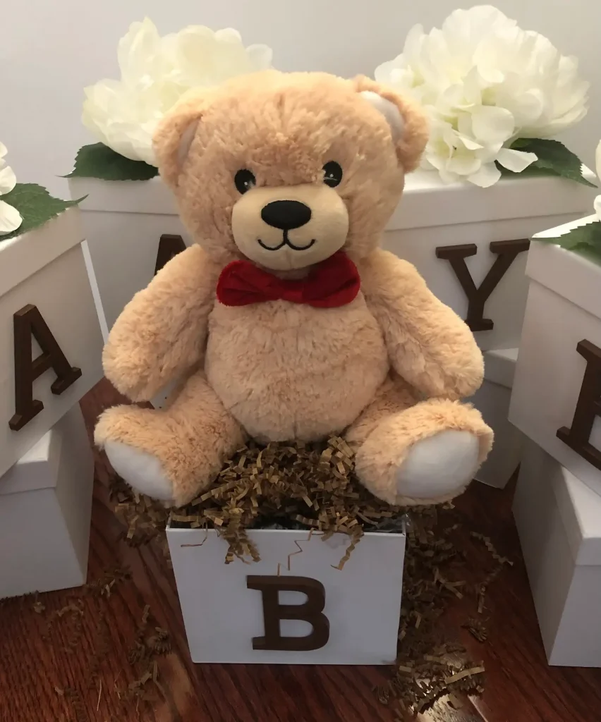Letter Box Plush Throne