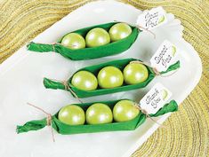 Wrapped Gumball Favor Pods