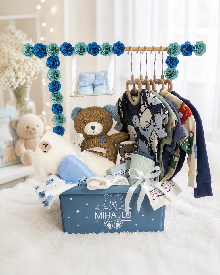 29+ Baby Shower Basket Gift Ideas Essentials New Parents Need