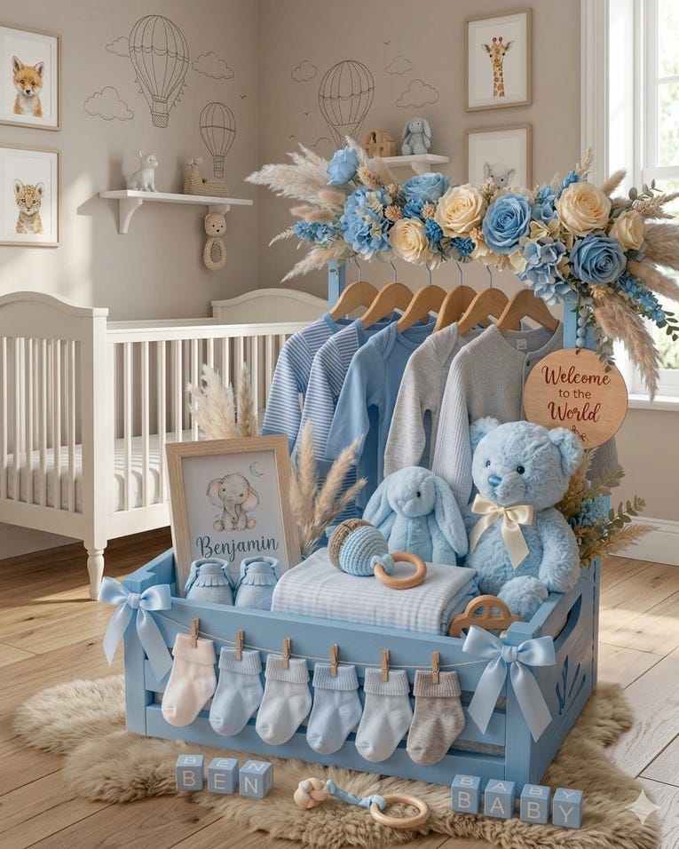 Benjamin Royal Nursery Crate