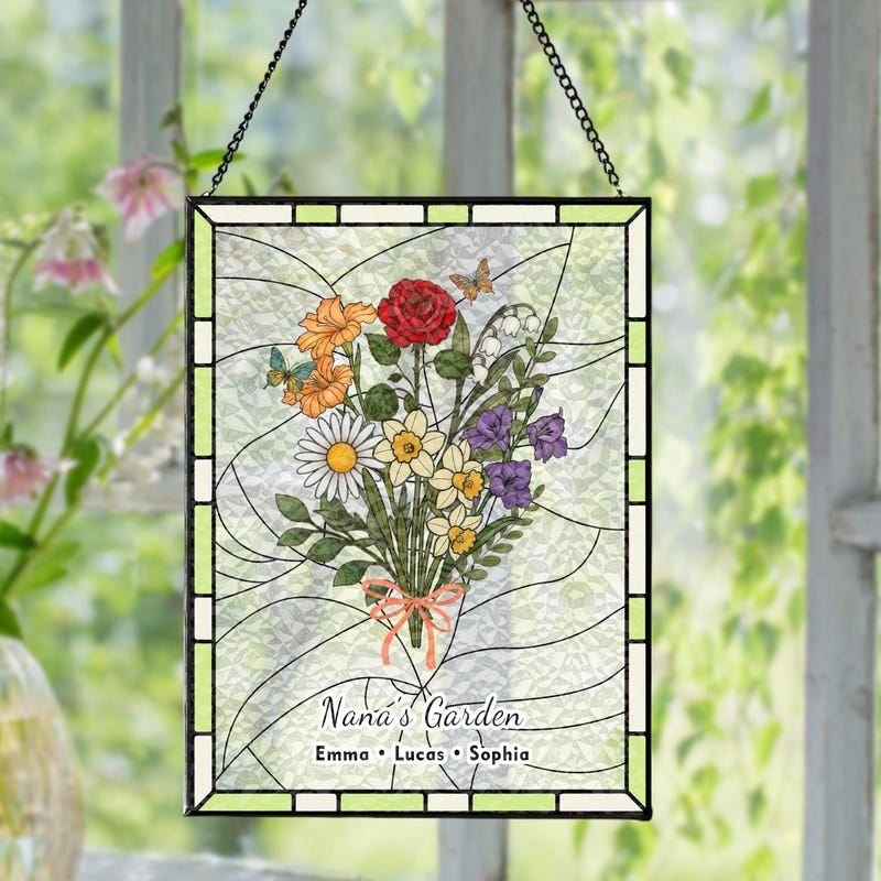 Personalized Sun Catcher Suncatcher