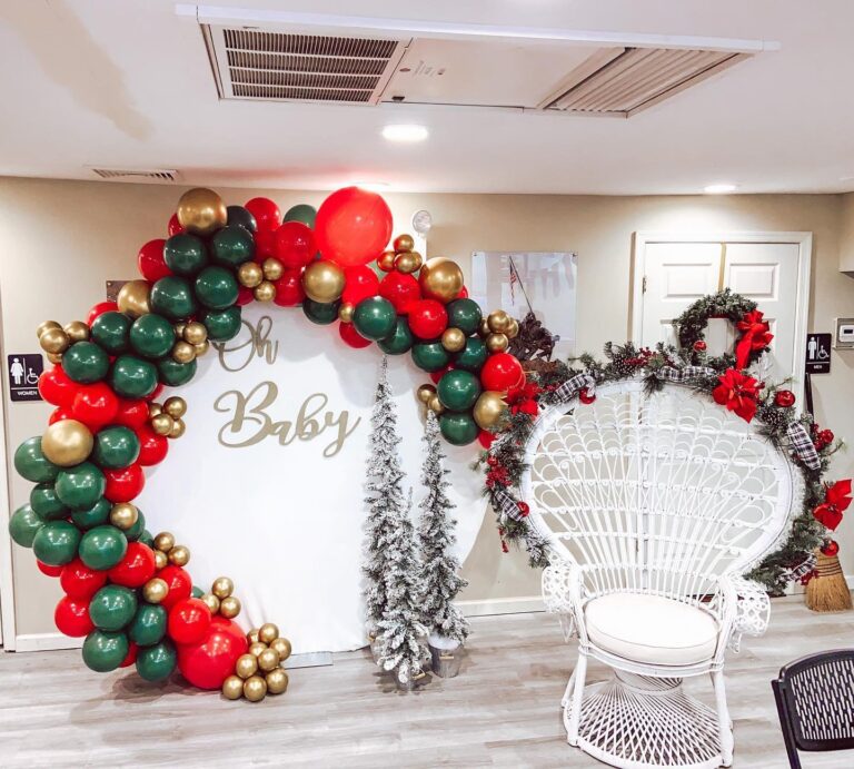 23+ Christmas Baby Shower Ideas for a Girl That Are So Sweet