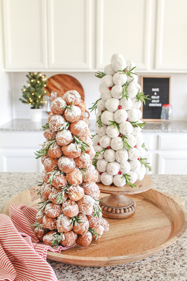 Donut Hole Christmas Trees