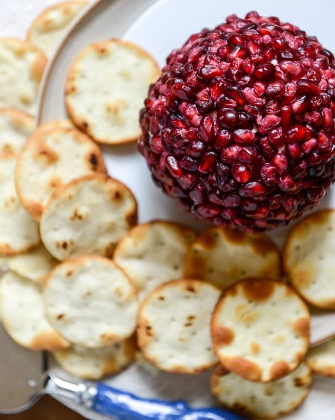 Pomegranate Cheese Ball
