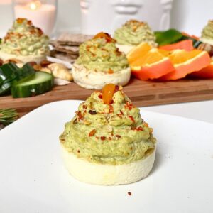 Guacamole Tree Stuffed Eggs