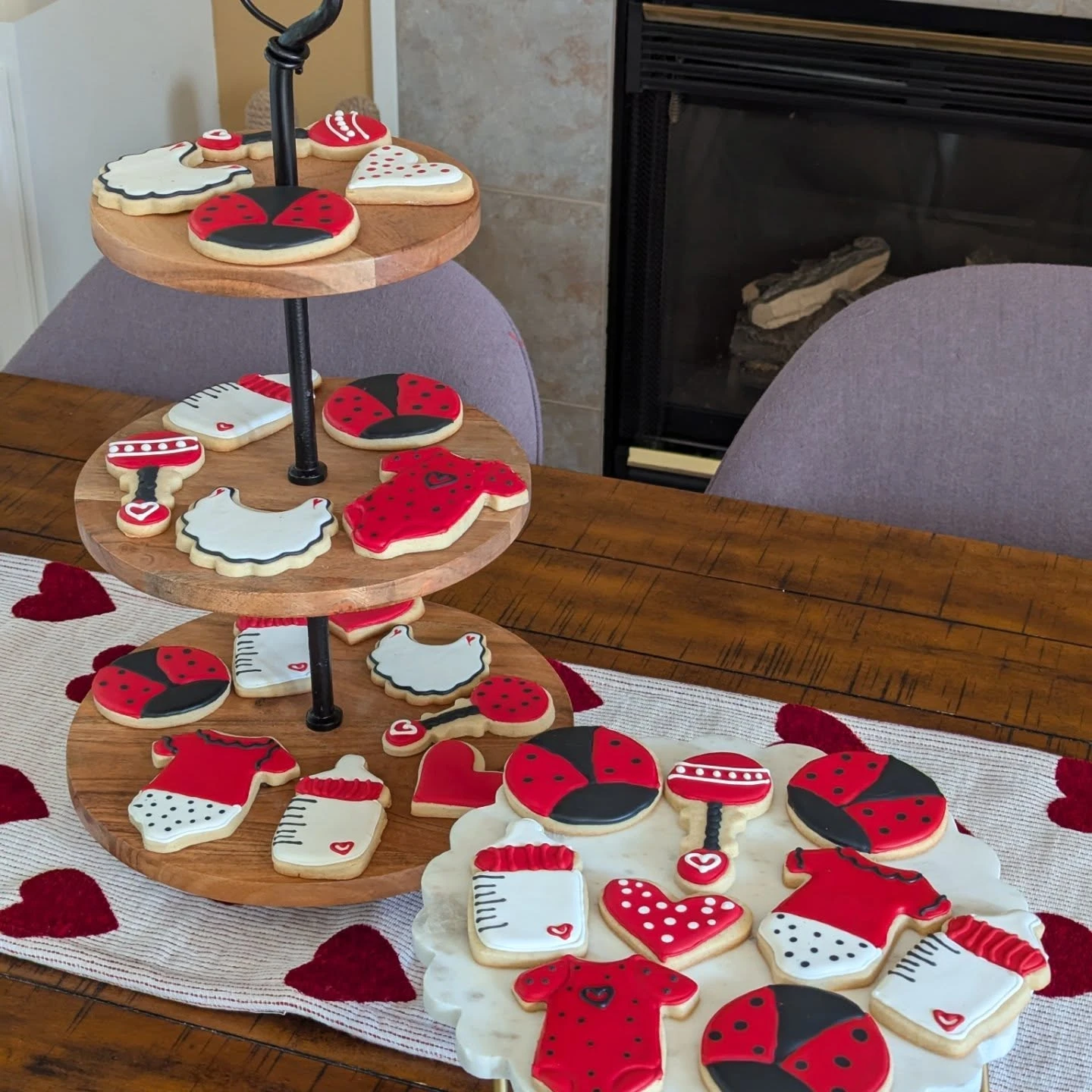 Baby Shower Sugar Cookie Stand