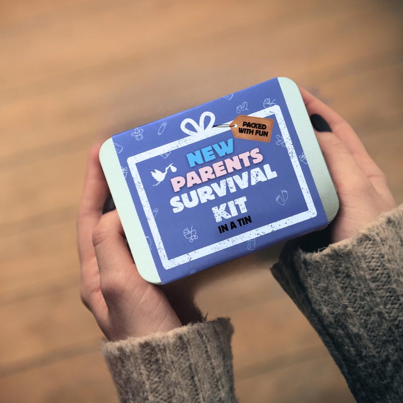 Pocket Sized Parent Survival Tin