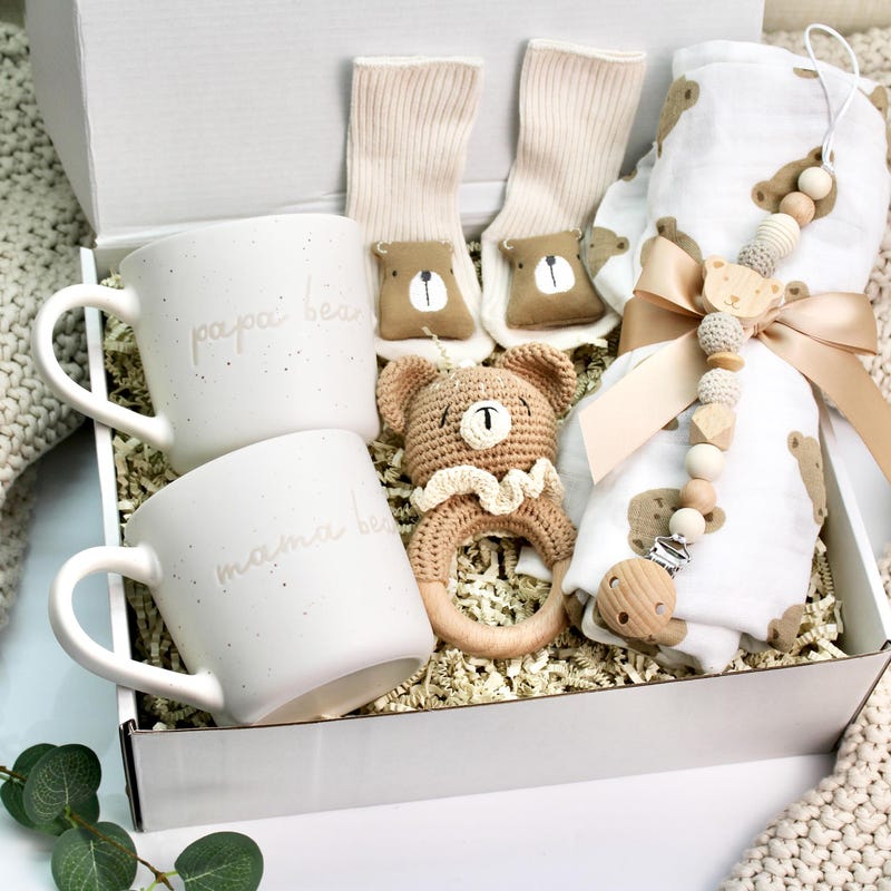 Bear Theme Neutral Parent Box