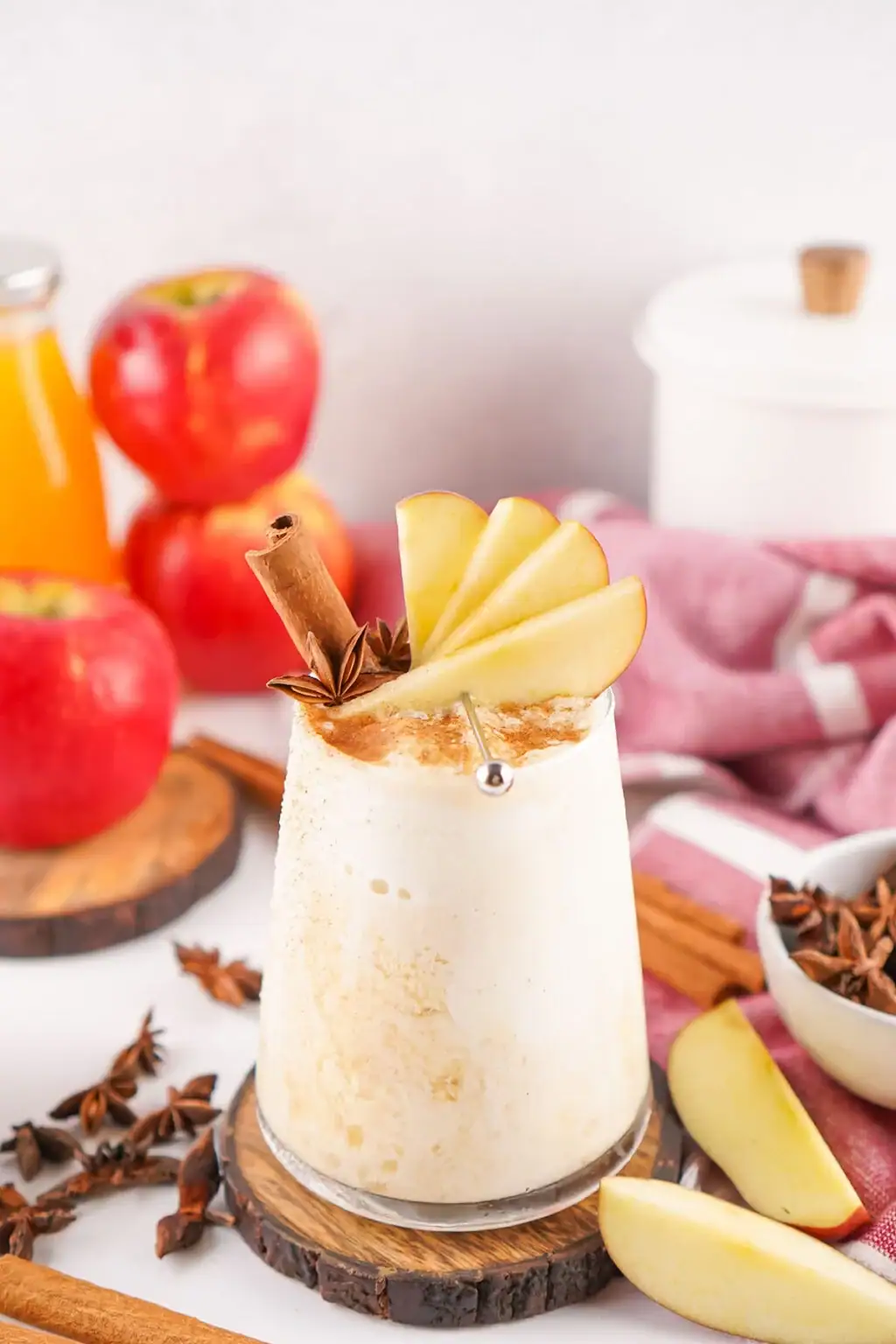 Spiced Apple Cider Milkshake