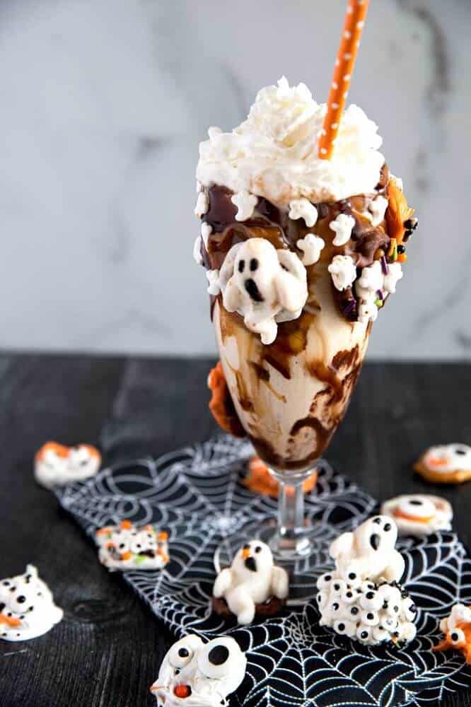 Ghostly Chocolate Freakshake