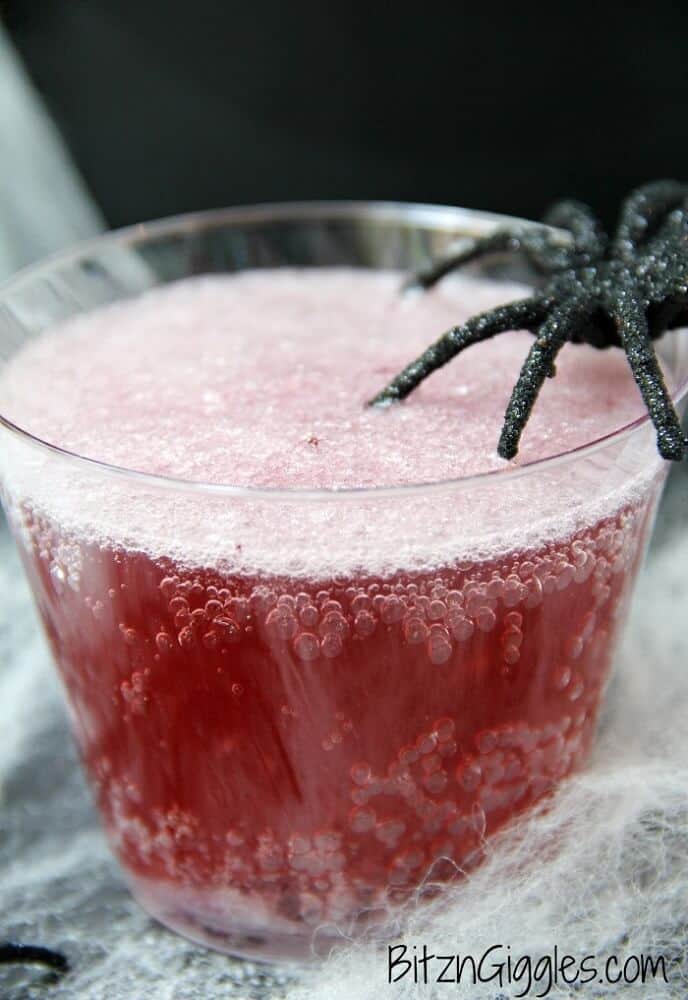 Bubbly Black Spider Punch