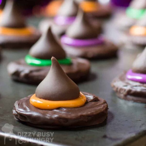 Witch Hat Cookie Bites