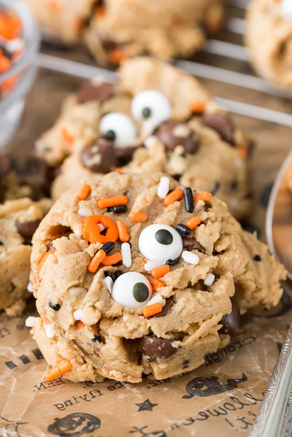 Monster Chocolate Chip Cookies