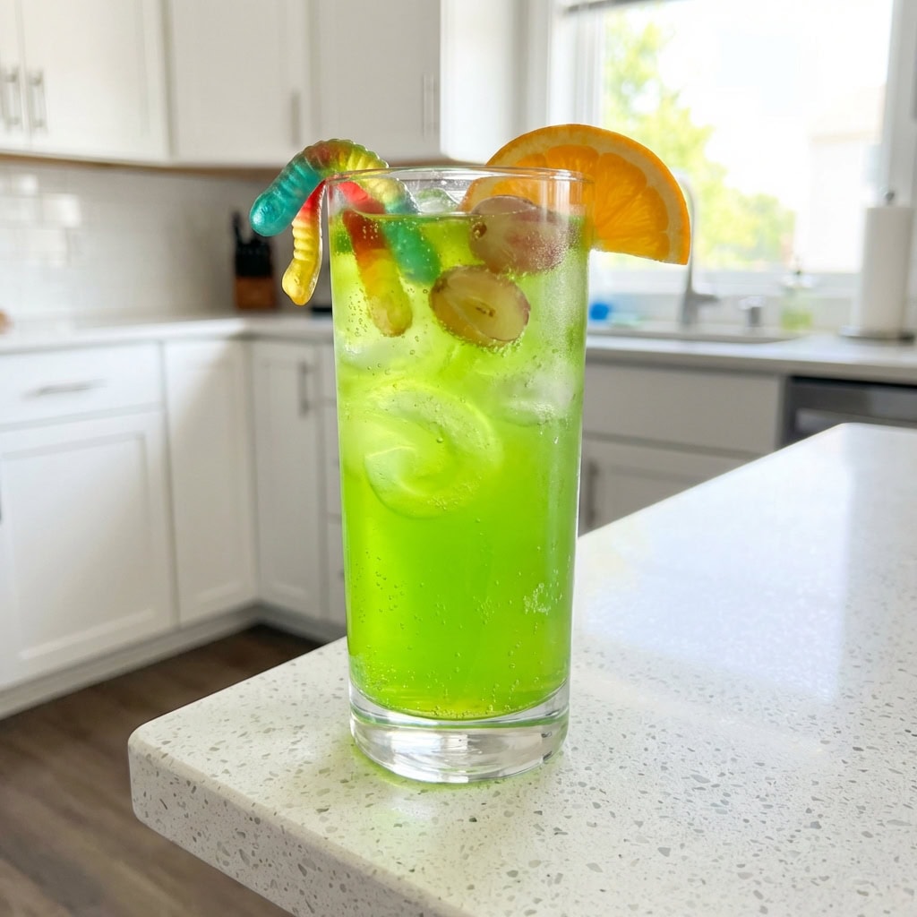 Green Bug Brew Mocktail