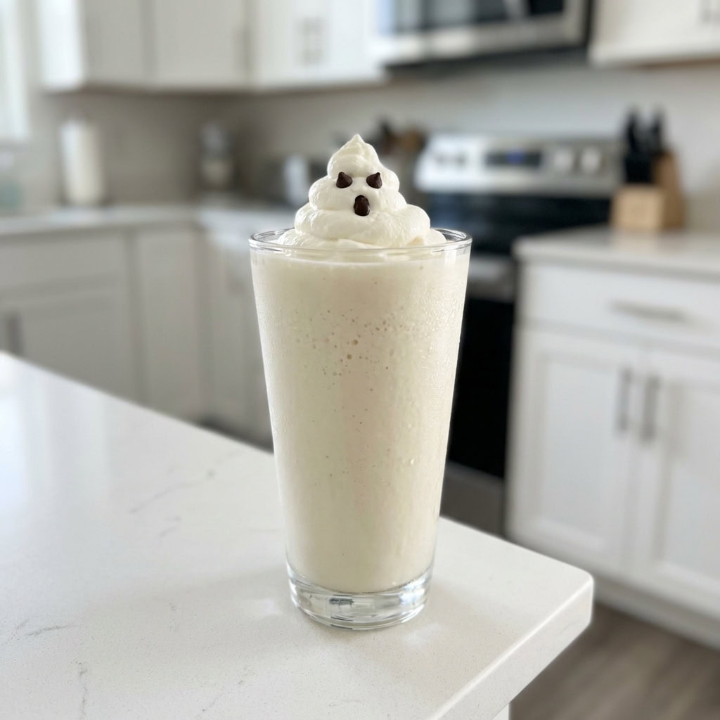 Friendly Ghost Vanilla Milkshake