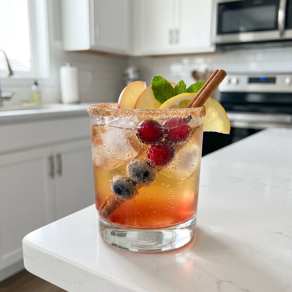 Spiced Apple Cranberry Harvest Punch