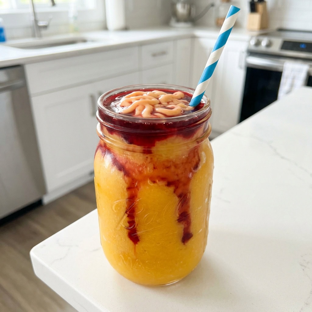 Zombie Brain Slime Jar