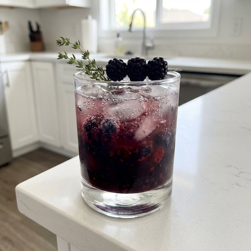 Midnight Blackberry Thyme Tonic